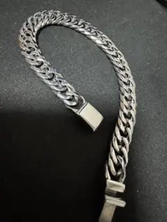 ステンレスダブル喜平チェーンブレスレット