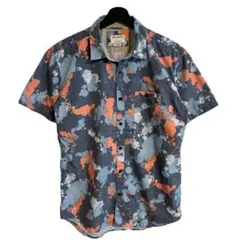 old BILLABONG アブストラクト柄シャツ 名作 BURTON バートン