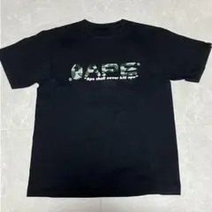 SサイズA BATHING APE BAPEカモ柄ロゴTシャツアベイシングエイプ