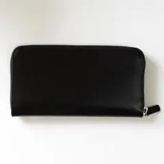 新品★無印良品★ベジタブルタンニンレザー　長財布 ★★黒 ベジタブルタンニンレザー 長財布 | 無印良品