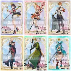 ユミアのアトリエ 電撃スペシャルパック限定 クリアカード6種セット