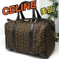 ★美品 CELINE セリーヌ ミニボストンバッグ キャンバス★