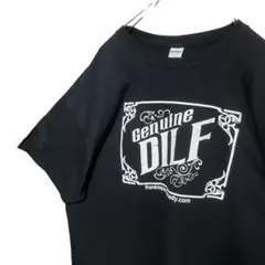 Genuine DILF ギルダンGILDAN Tシャツ　ブラック　2XL