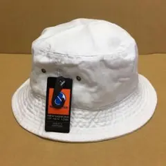 ニューハッタン☆バケットハット☆白バケハ☆イケメンホワイト☆L/XLサイズ！！！