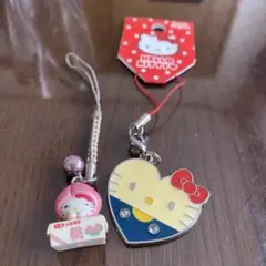 ハローキティ ストラップ 2点セット