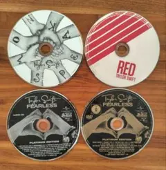 テイラースイフト CDまとめ売り Fearless、RED、Speak Now