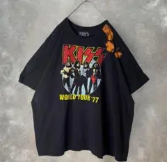 KISS ワールドツアー '77 Tシャツ オーバーサイズ