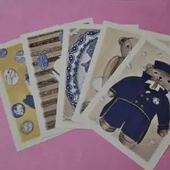倉島真理 オリジナル ポストカード 5枚セット
