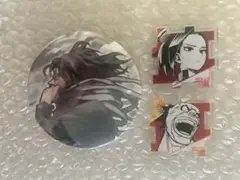 僕のヒーローアカデミア ヒロアカ 原画展 缶バッジ 相澤 パズル 八百万 砂藤