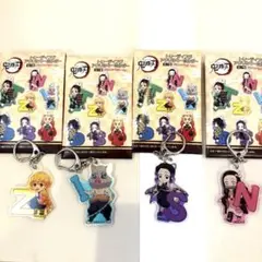 未使用 鬼滅の刃 ニジゲンノモリ購入 アクリルキーホルダー アルファベット