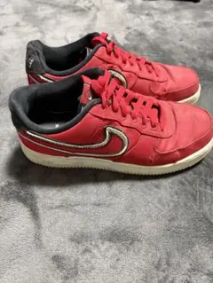 Nike AIR force1 赤 red