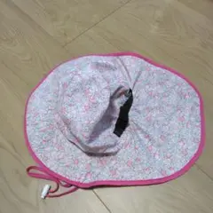 花柄帽子 52cm ピンク　西松屋　女の子　夏用