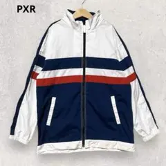 ジップアップ ナイロンジャケット ジャージ 150 トリコロールカラー 2843