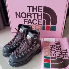 【未使用に近い】GUCCI x THE NORTHFACE マウンテンブーツ