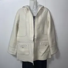 【かなり美品】値下げ!ピッコーネ picone アウター コート ホワイト 白