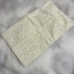 クリーム色 エンボス加工 枕カバー
