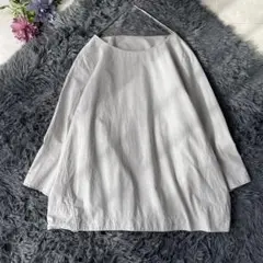 Denier D/d コットンAラインプルオーバー ライトグレー F