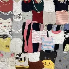 子供服大量ブランドまとめ売り80 女の子おしゃれ着保育園洗い替えプチバトー