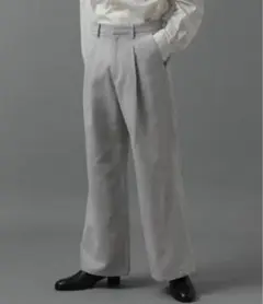 HARE ヌバックライクフレアパンツ