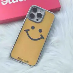 スマイリーフェイス ハードケース イエロー
