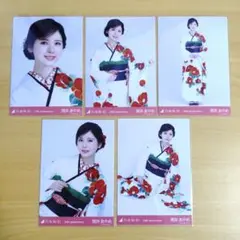 筒井あやめ　個別生写真　成人式2025　振袖【コンプ】　乃木坂46
