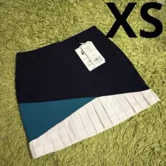 最終値下【TaylorMade】新品✨XS ブロックプリーツスコート　インナー付
