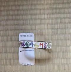 コーチ coach バングル 白