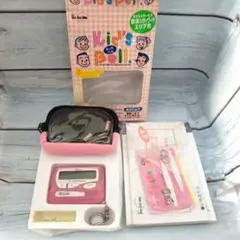 レア☆NTTドコモ ポケベル キッズベル MOTOROLA 付属品あり♪