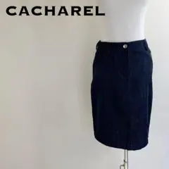 CACHARELキャシャレル デニムスカート ブラックデニムスカート