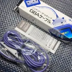 【新品未使用】GC GBAケーブル ゲームキューブ 化粧箱付き c