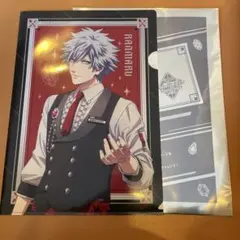 1 うたプリ　タブナイ　ココス　クリアファイル　蘭丸　藍　カミュ