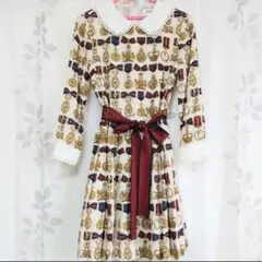 Jane marple ジェーンマープル ロイヤルオーダーの襟付きワンピース