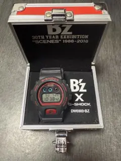 B'z×G-SHOCK レッド 抽選販売 B'z G-SHOCK DW-6900 “LIMITED MODEL” RED / DW-5600