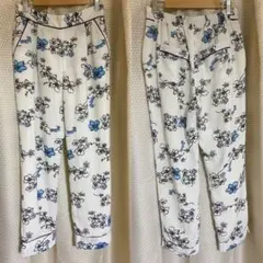 美品 OZOC 花柄パンツ M