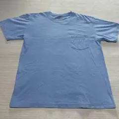 美品 Tシャツ beefy-t ビーフィーT 水色 ポケット