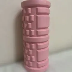 ピンク 筋膜ローラー 円筒形