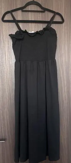 H&M キャミワンピース ブラック