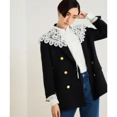 NOLLEY'S ノーリーズ 21AW 美品✨ ウール合繊ダブルジャケット