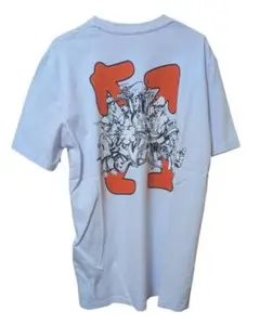 Off-White Tシャツ フロントロゴ バックグラフィック