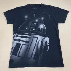 STAR WARS Tシャツ R2D2 ミッキー ディズニー ビッグプリント