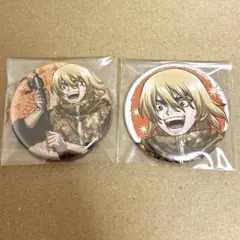 Dr.STONE ドクターストーン プチくじ 七海龍水　缶バッジ　バーベキュー