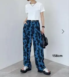 ジオメトパターンパンツ