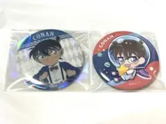 名探偵コナン　江戸川コナン　コナンプラザ　ぷちコスモ　缶バッジセット