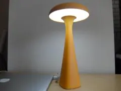 【新品未使用（出品時確認のみ）】ミッドセンチュリーテイスト キノコ型LEDランプ