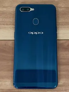 OPPO AX7 ブルー　中古
