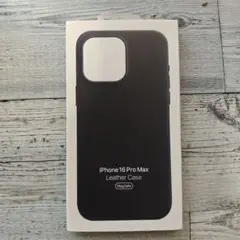 新品 iPhone16promax レザーケース ブラック 互換