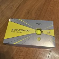 Callaway Superhot Bold Yellow 15個入り