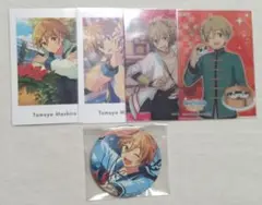 あんスタ 真白友也 ぱしゃっつ クリアカード ポートレート 缶バッジ まとめ売り