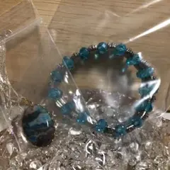 ブレス&ネックレス ブルーセレクトセット