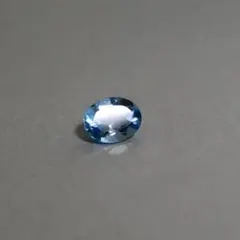 天然 スイス ブルートパーズ オーバル 宝石 ルース パーツ